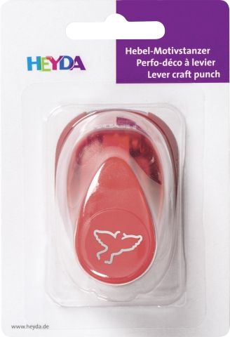 HEYDA Punch  17mm - Дизайн пънч ПТИЦА 3D