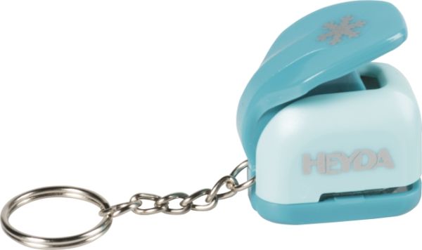 HEYDA Punch - keychain  10mm - Дизайн пънч ключодържател Снежинка XS