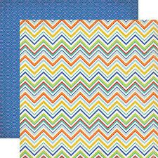 CARTA BELLA USA #  BEACH DAY - Дизайнерски двустранен скрапбукинг картон 30,5 х 30,5 см.