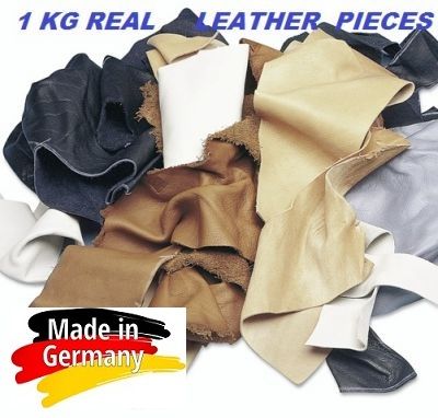 REAL LEATHER PIECES 1 kg - Изрезки от естествена кожа  1кг