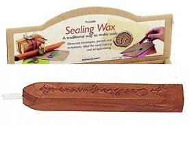 MANUSCRIPT WAX COPPER- ВОСЪК с фитил 1бр МЕД # MSH763COP