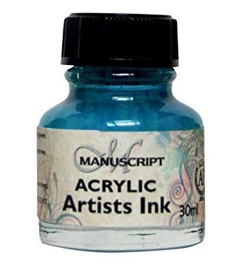 MANUSCRIPT ARTIST ACRYLIC  INK - TURQUOISE