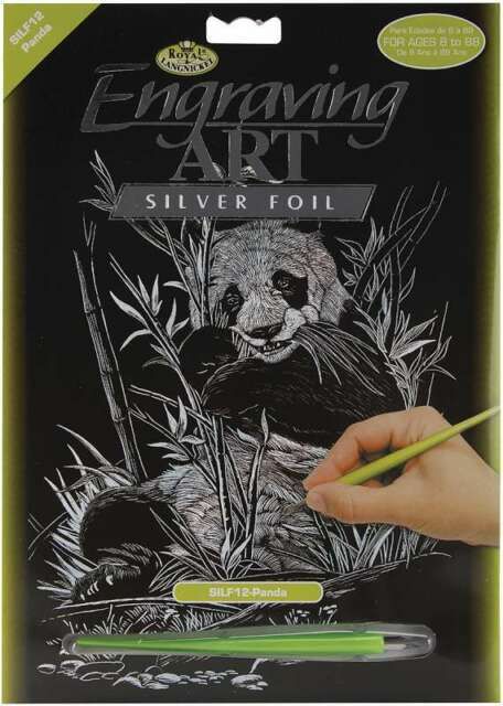 Engraving Art А4 - Картина за гравиране - сребърно фолио