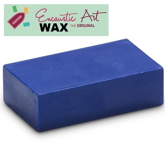 Encaustic WAX - Блокче цветен восък за Енкаустика № 19 Cobalt BLUE-10гр