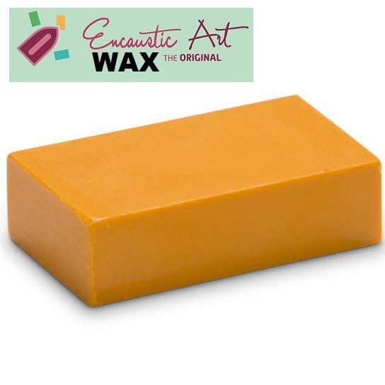 Encaustic WAX - Блокче цветен восък за Енкаустика № 4 GOLDEN YELLOW-10гр
