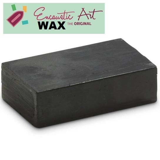 Encaustic WAX - Блокче цветен восък за Енкаустика № 15 BLACK-10гр