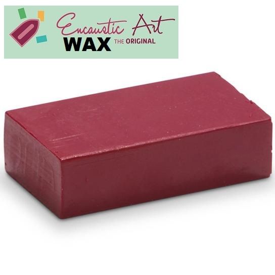 Encaustic WAX - Блокче цветен восък за Енкаустика № 1 CRIMSON / CARMINE-10гр