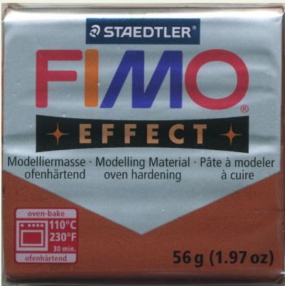 FIMO EFFECT - ПОЛИМЕРНА ГЛИНА Metallic Copper 27