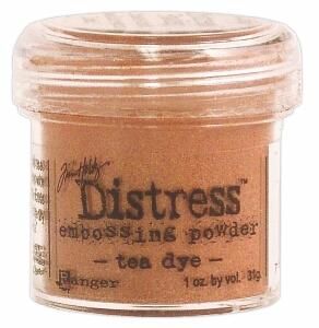 `Distress` Ембос Пудра  - Tea Dye
