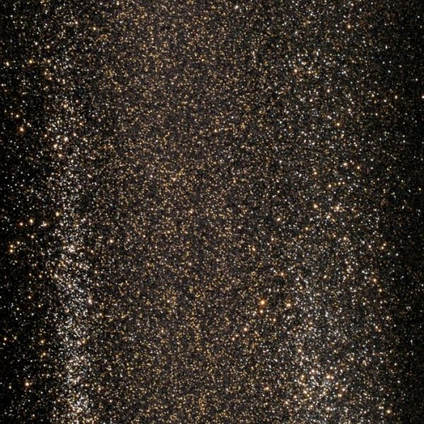 Self-adhesive Glitter paper 160g 30,5x30,5cm Black-Gold - СЗЛ Глитер картон, Черно-Злато