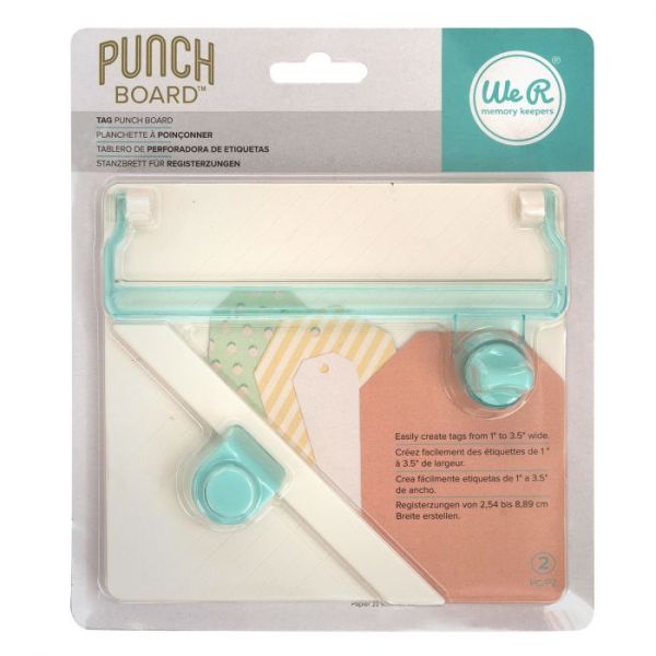 BOARD & PUNCH * Tag Punch Board - Уред за изработка на Тагове