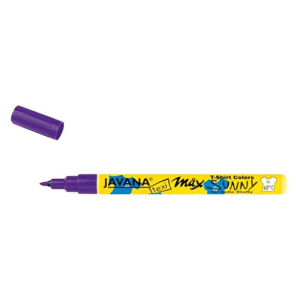 JAVANA TEXI MAX - Маркери 1-2мм за светла основа - Виолет
