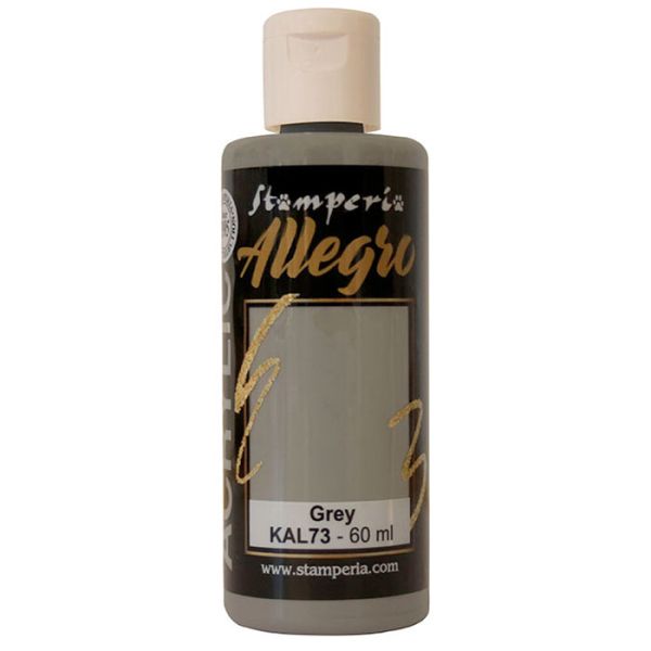 ALLEGRO ACRYLIC - ДЕКО АКРИЛ  60 ml  /  Grey