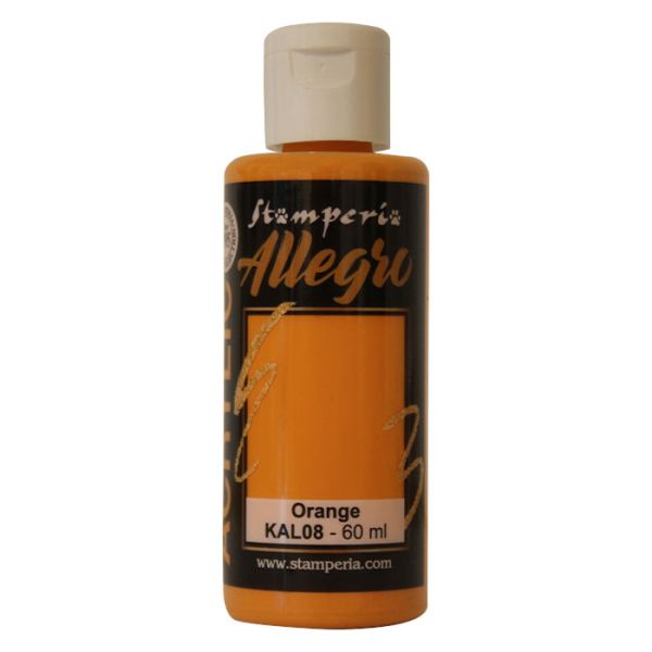 ALLEGRO ACRYLIC  - ДЕКО АКРИЛ  60 ml  / Orange