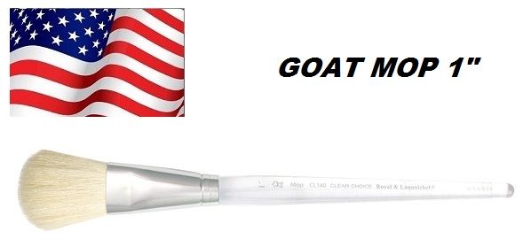 ROYAL GOAT MOP, USA - Четка  за макияж  и акварел № 1"