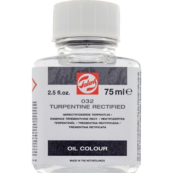 TALENS RECTIFIED Turpentine - Пречистен терпентин (разтворител) 75 мл. 