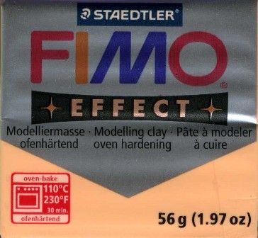 FIMO EFFECT - ПОЛИМЕРНА ГЛИНА Pastel peach 405