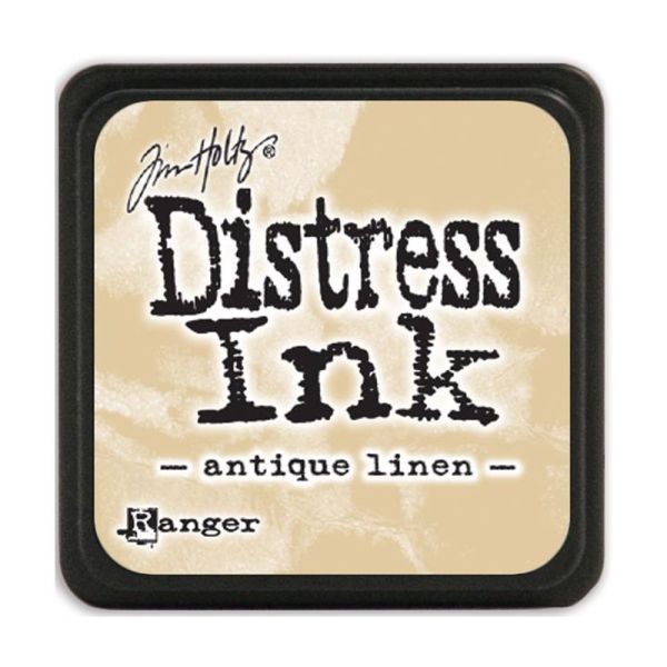 NEW MINI Distress ink pad by Tim Holtz - Тампон, "Дистрес" техника - Antique linen 