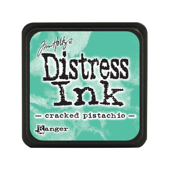 NEW MINI Distress ink pad by Tim Holtz - Тампон, "Дистрес" техника - Cracked pistachio