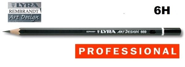 LYRA REMBRANDT ART DESIGN - Дизайнерски графитен молив 6H