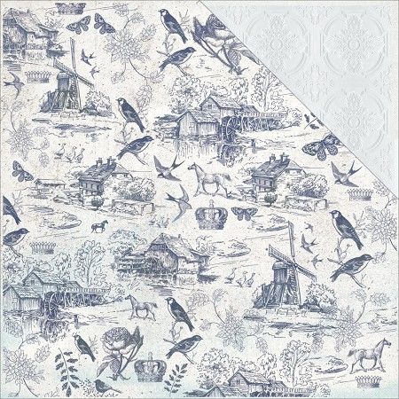 Kaisercraft • Provincial double-sided 12x12" Toile