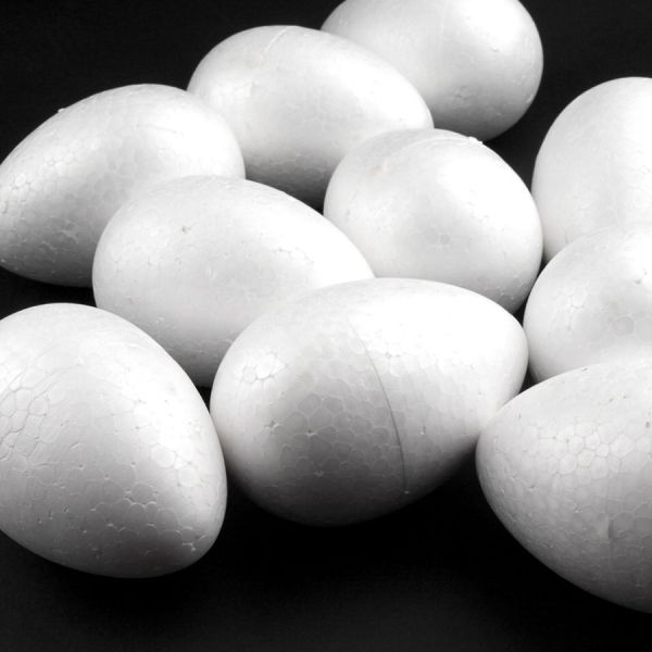 EGG Polystyrene  60x45mm white