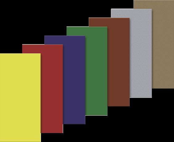 Комплект цветни восъчни листи за свещи 10 бр. - Wax Tiles Assortment "Assortment Basic 1" 175 x 80 x 0.5 mm. 