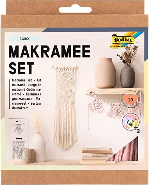 MAKRAMEE SET, Germany - Стартов комплект за плетене "BOHO"