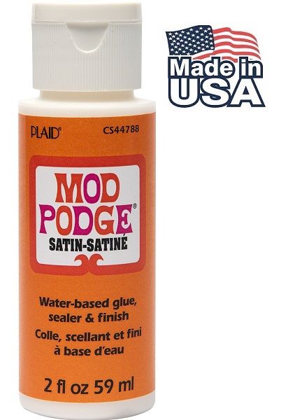 MOD PODGE SATIN, USA - ЛАК / лепило за колажи "САТЕН" 59 мл.