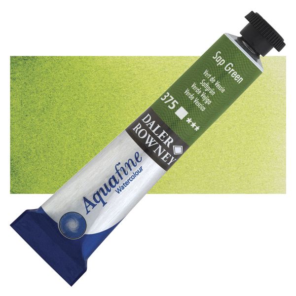 Watercolour Daler Rowney Aquafine  - SAP GREEN 375