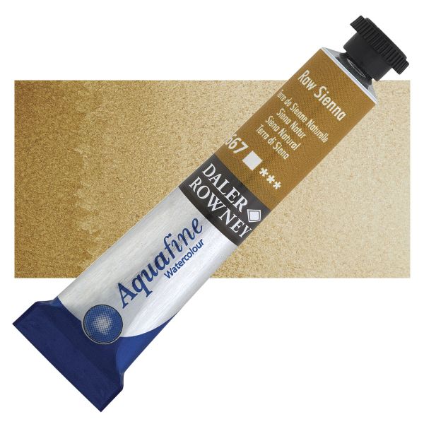 Watercolour Daler Rowney Aquafine  - RAW SIENNA 667