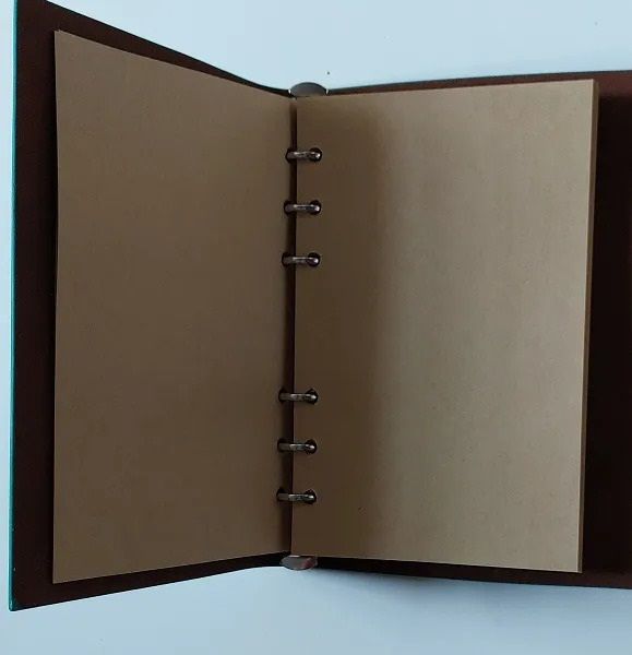 VINTAGE JAP NOTEBOOK - бележник 18х12cм MARINE BLACK BROWN