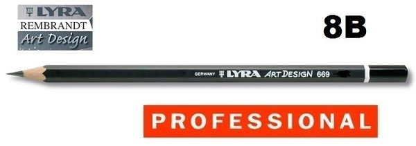LYRA REMBRANDT ART DESIGN - Дизайнерски графитен молив 8B