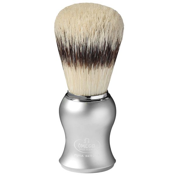  OMEGA  Pure bristle shaving brush BADGER EFFECT 108mm 