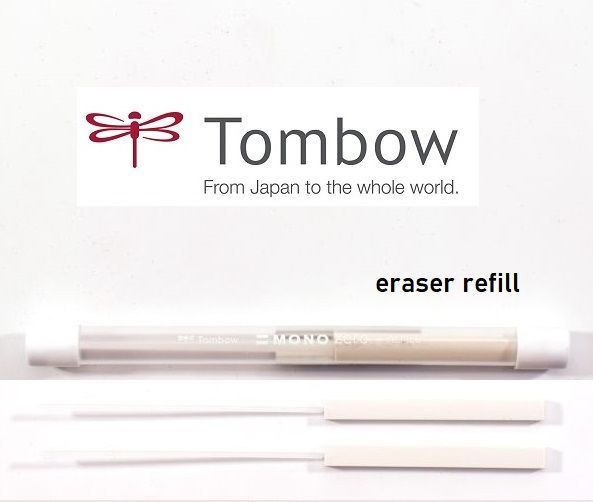 Tombow • Mono zero refill precision eraser square tip 2,5mm