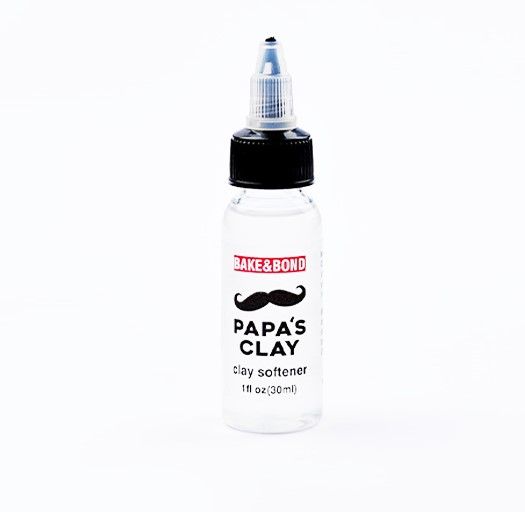 PAPA'S CLAY - BAKE & BOND CLAY SOFTENER 30 ml 