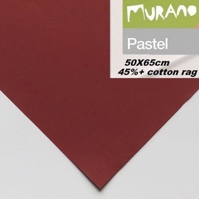 MURANO PASTEL PAPER 50Х65 160g, DALER-ROWNEY - ХАРТИЯ за ПАСТЕЛ, ВЪГЛЕН и МОЛИВ -  BORDEAUX