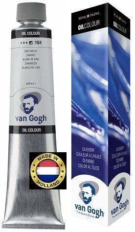 VAN GOGH OIL -  TITANIUM WHITE with saffron oil - 200ml