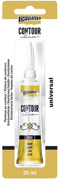 PENTART- Contour liner, Gold