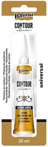 PENTART- Contour liner -   Antique Copper