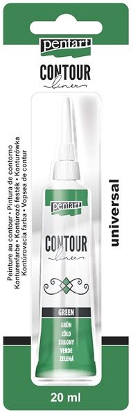 PENTART- Contour liner, Green