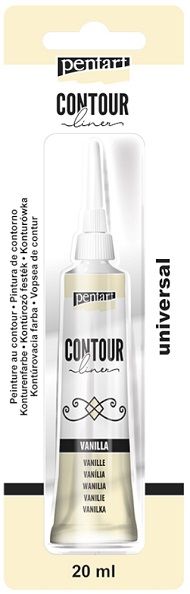 PENTART- Contour liner, Pearl vanilla