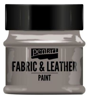 PENTART - FABRIC & LEATHER PAINT, 50 ml. - Sand