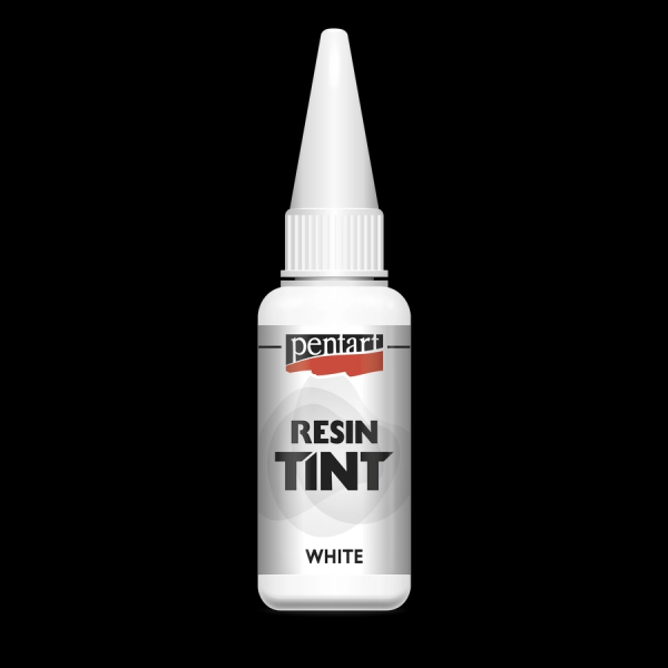 PENTART - RESIN TINT, 20 ml. - White