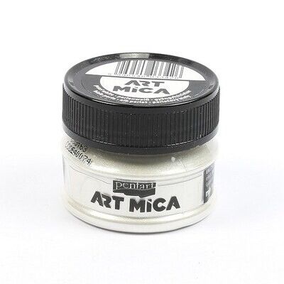 PENTART -ART MICA PIGMENT, 9 gr. - Pearl White