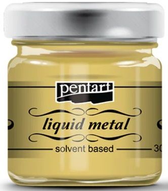 PENTART LIQUID METAL 30 ml. - Gold