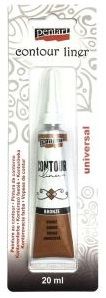 PENTART- Contour liner, Copper