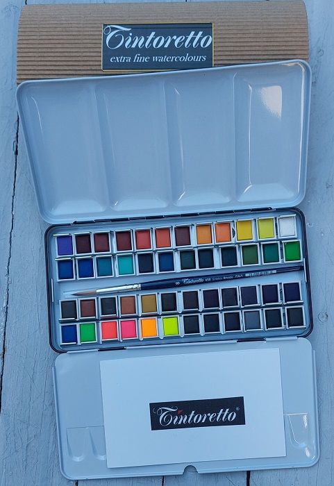 Crafter's Companion - 48 Colour Watercolour Palette