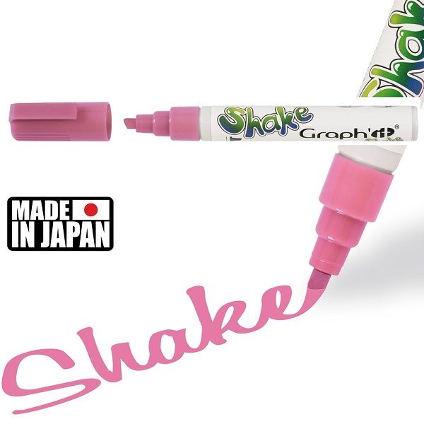 SHAKE ACRYLIC OPAQUE MARKER " L ", Rosa