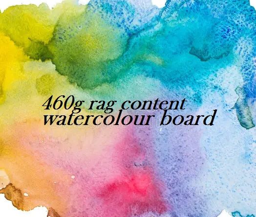 Canaletto  WATERCOLOUR  BOARD 460g 10pack - АРТ КАРТОН с памучно съдържание 35% / 51х72cm / 10бр